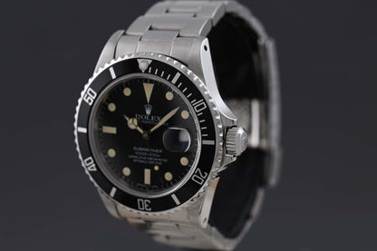 Rolex Submariner 16800 - Full Set - Matte Dial- 1982