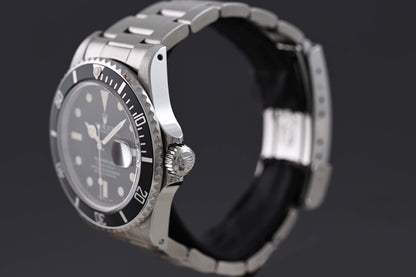 Rolex Submariner 16800 - Full Set - Matte Dial- 1982