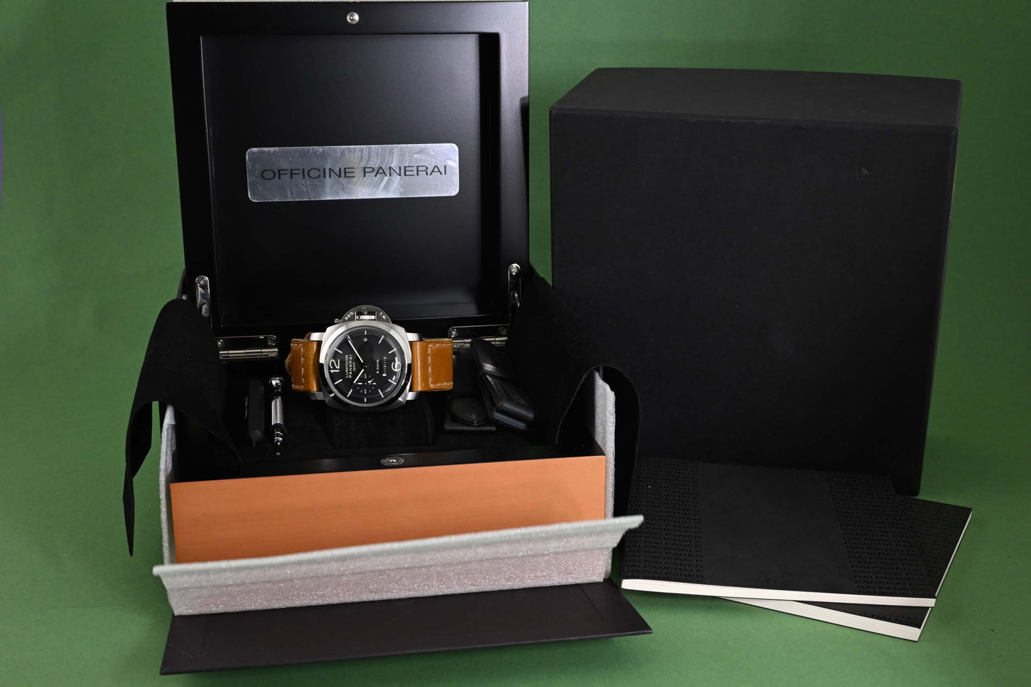 Panerai Luminor 1950 8 Days GMT - PAM00233 - Full Set