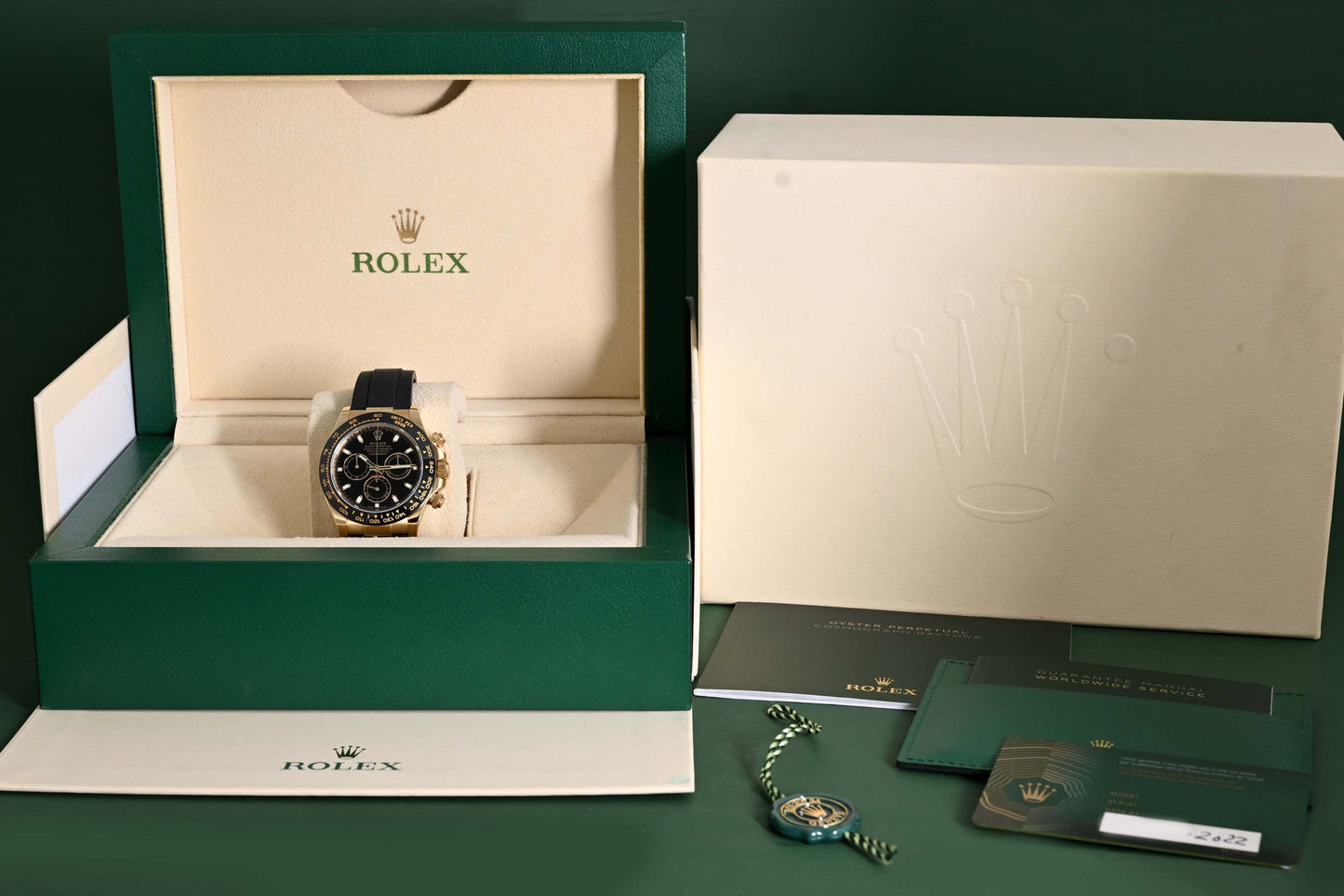Rolex Daytona Gelbgold 116518LN - Full Set - 2022 - Like NEW
