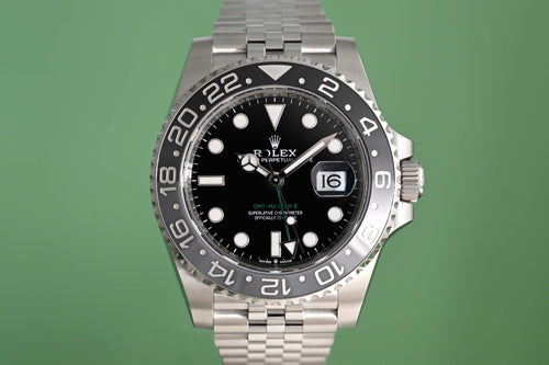 Rolex GMT Master II - 126710GRNR "Bruce Wayne" - Full Set - NEW 2024