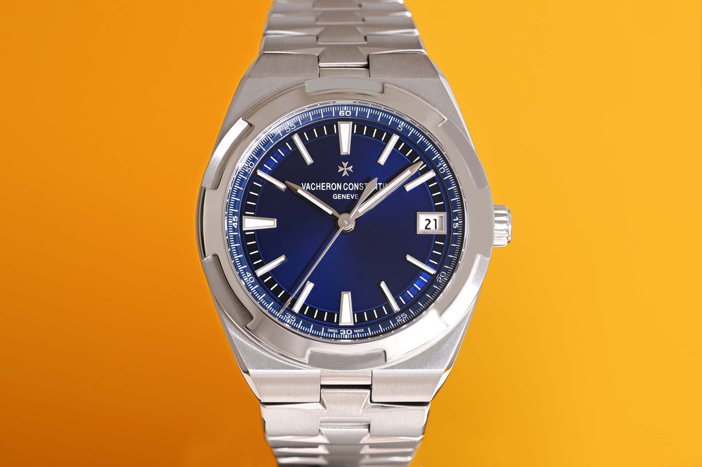 Vacheron Constantin Overseas - Full Set - Blue Dial - inkl. alle Bänder