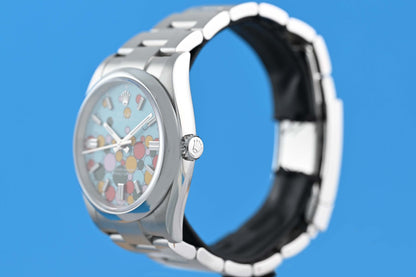 Rolex Oyster Perpetual 36 mm 126000 - Full Set - Celebration Dial - NEW