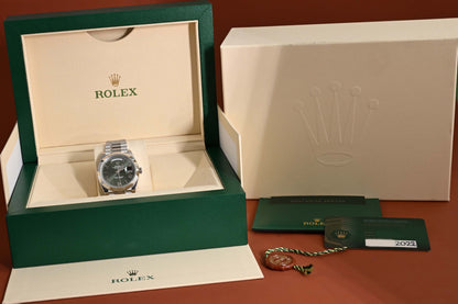 Rolex Day Date 40 Platin 228206 - Full Set - Green Dial