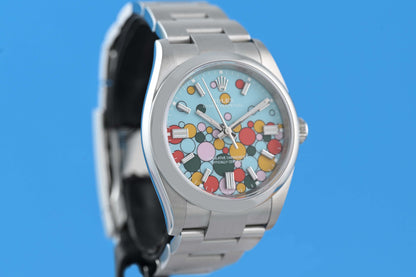 Rolex Oyster Perpetual 36 mm 126000 - Full Set - Celebration Dial - NEW