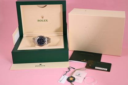 Rolex Daytona White Gold 116509 - Blue Dial - Full Set
