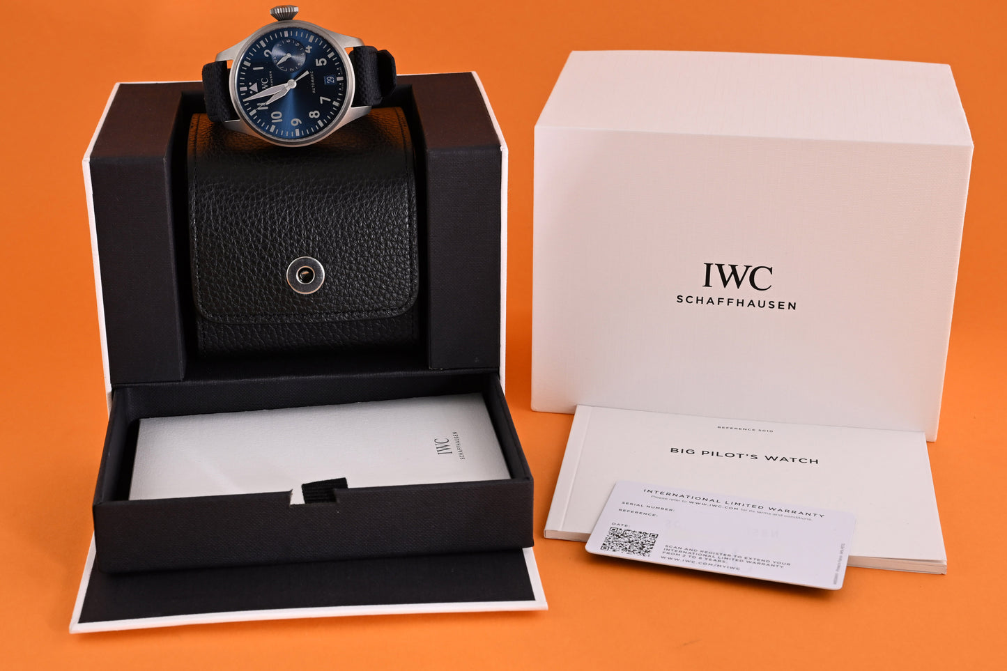 IWC large pilot watch - Big Pilot Racing Works 46 mm - Full set