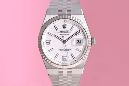 Rolex Land Dweller 40 mm - White Dial - Full Set - NEW 2026