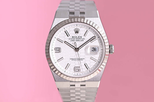 Rolex Land Dweller 40 mm - White Dial - Full Set - NEW 2026