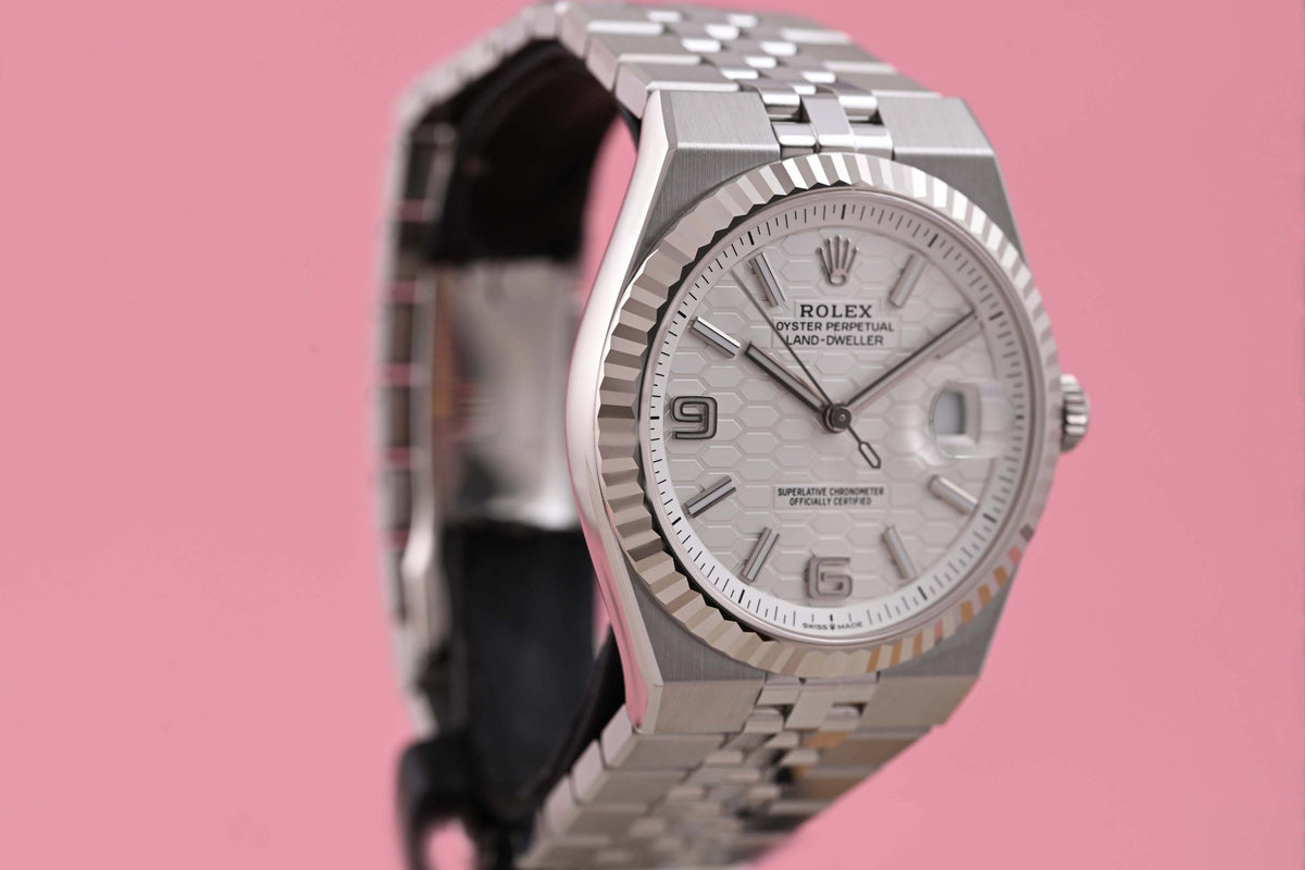 Rolex Land Dweller 40 mm - White Dial - Full Set - NEW 2026