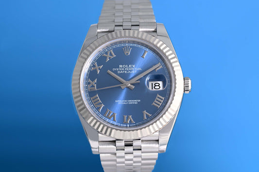Rolex Datejust 41 - 126334 Blue Dial - Full Set