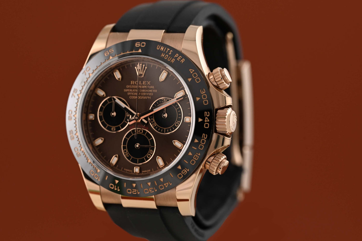 Rolex Daytona Rosegold 116515LN - Chocolate Dial - Full Set