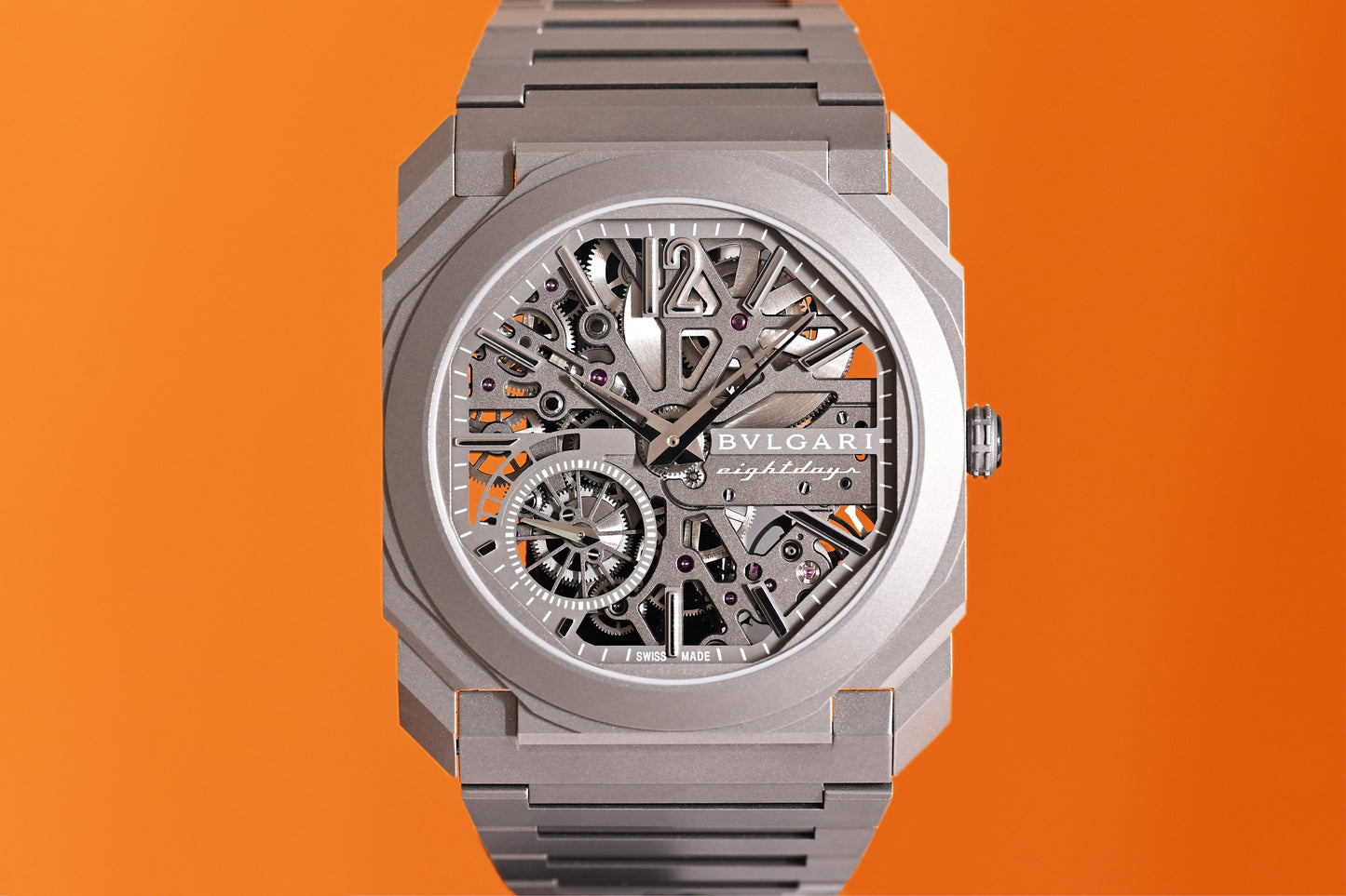 Bulgari Octo Finissimo Titan - Full Set