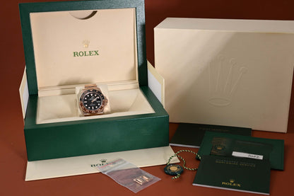 Rolex GMT Master II Roségold 126715CHNR - Full Set