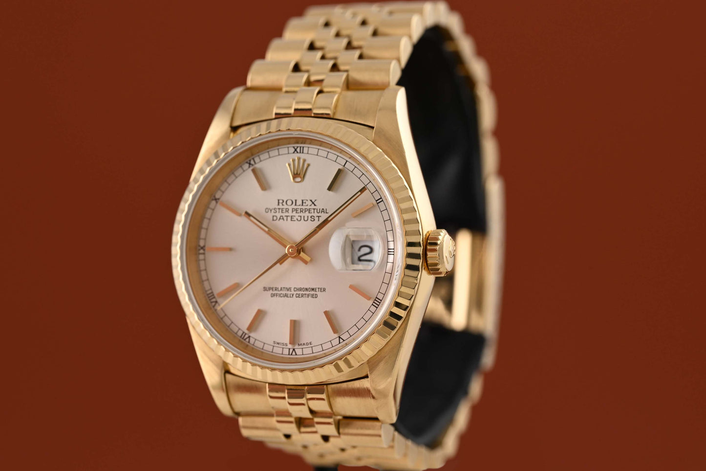 Rolex Oyster Perpetual Datejust 16238 - Champagne Dial