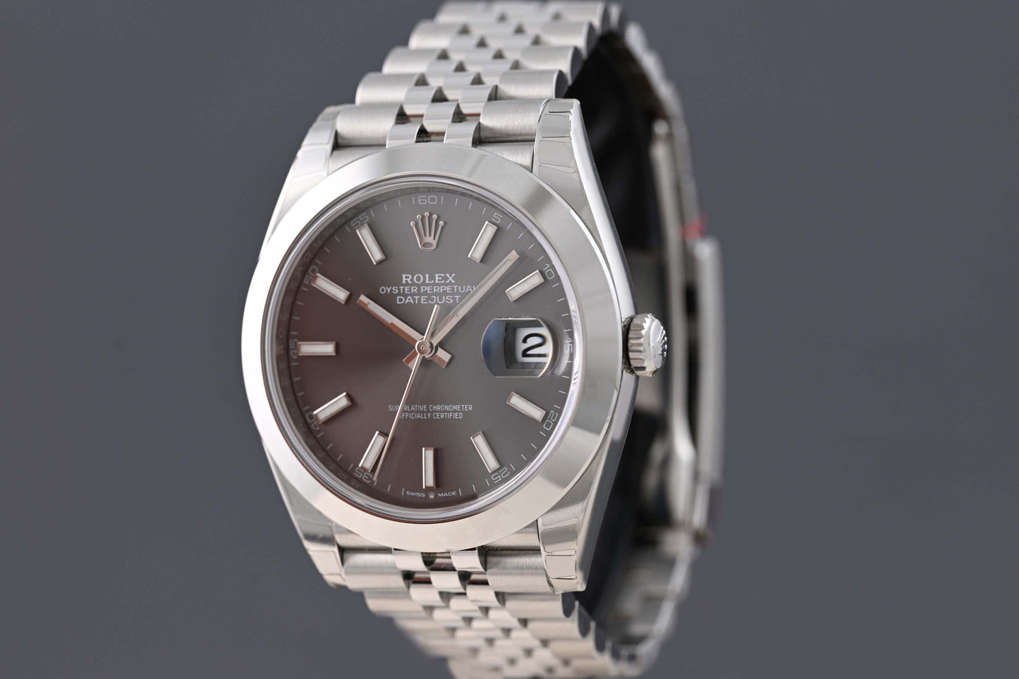 Rolex Datejust 41 - 126300 - Rhodium Dial - Full Set - NEW / Sticker