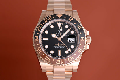 Rolex GMT Master II Roségold 126715CHNR - Full Set