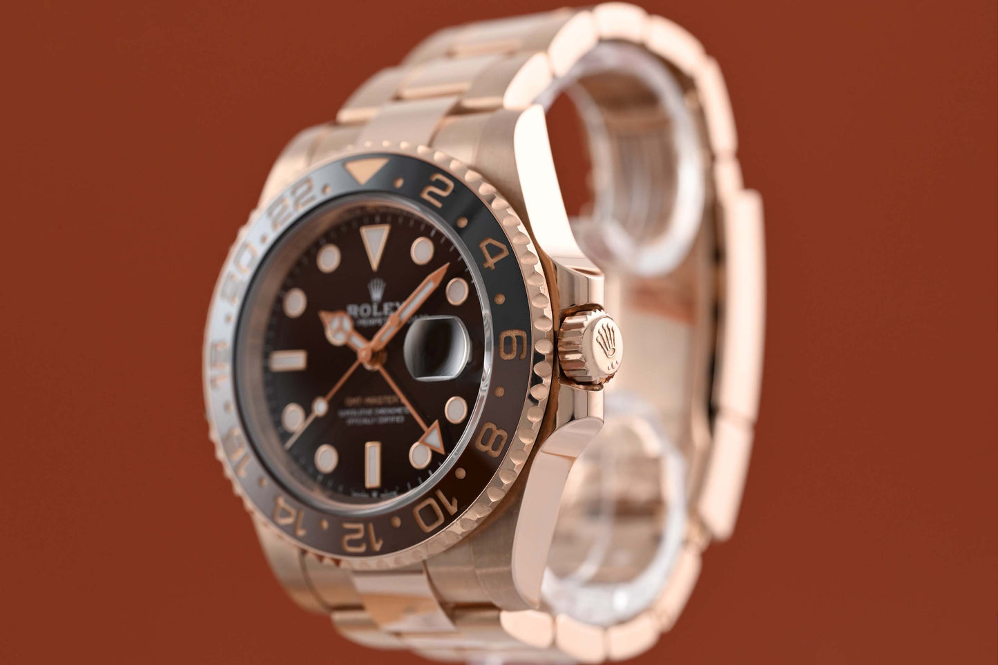 Rolex GMT Master II Roségold 126715CHNR - Full Set