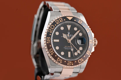 Rolex GMT Master II Rootbeer Stahl/Roségold - 126711CHNR - Full Set - LC100