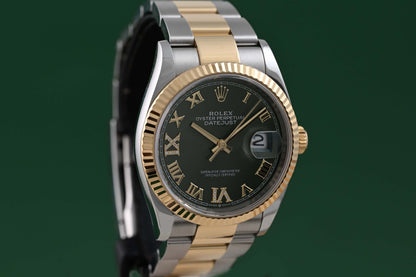Rolex Datejust 36 - 126233 Green Dial - Full Set