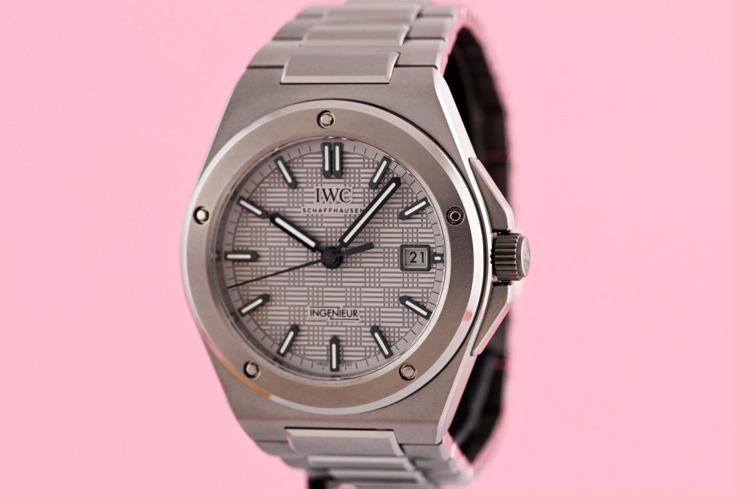 IWC Ingenieur Automatic Titan - Full Set - Like NEW