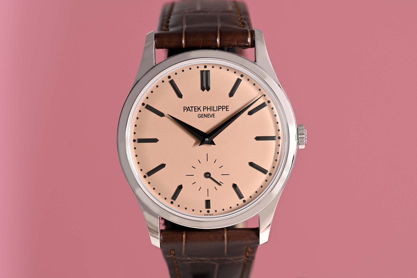 Patek Philippe Calatrava 6196P - Platinum - Salmon Dial - Full Set - 2025