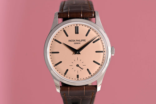 Patek Philippe Calatrava 6196P - Platinum - Salmon Dial - Full Set - 2025