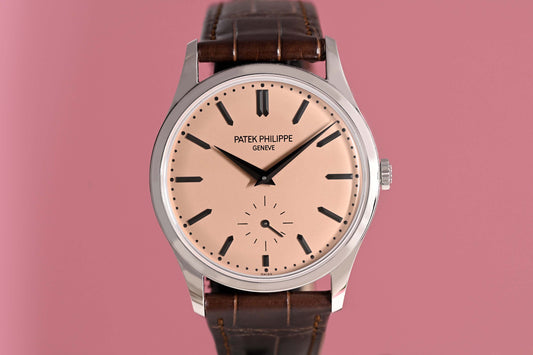 Patek Philippe Calatrava 6196P - Platinum - Salmon Dial - Full Set - 2025