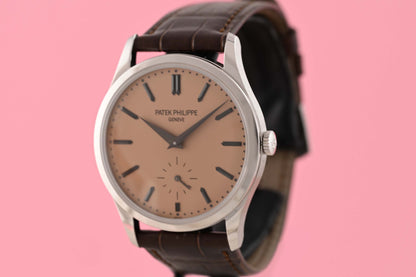 Patek Philippe Calatrava 6196P - Platinum - Salmon Dial - Full Set - 2025