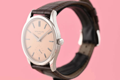Patek Philippe Calatrava 6196P - Platinum - Salmon Dial - Full Set - 2025