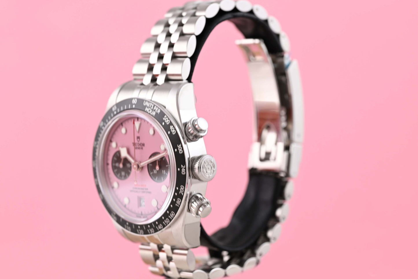 Tudor Black Bay Chronograph 79360N - Pink Dial "Inter Miami" - Full Set - NEW 2026