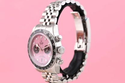 Tudor Black Bay Chronograph 79360N - Pink Dial "Inter Miami" - Full Set - NEW 2026