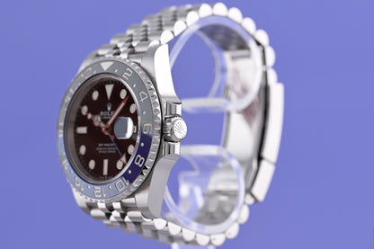 Rolex GMT Master II Batgirl 126710BLNR - Full Set