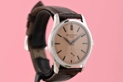 Patek Philippe Calatrava 6196P - Platinum - Salmon Dial - Full Set - 2025
