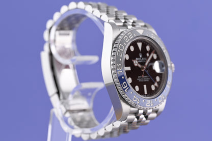 Rolex GMT Master II Batgirl 126710BLNR - Full Set