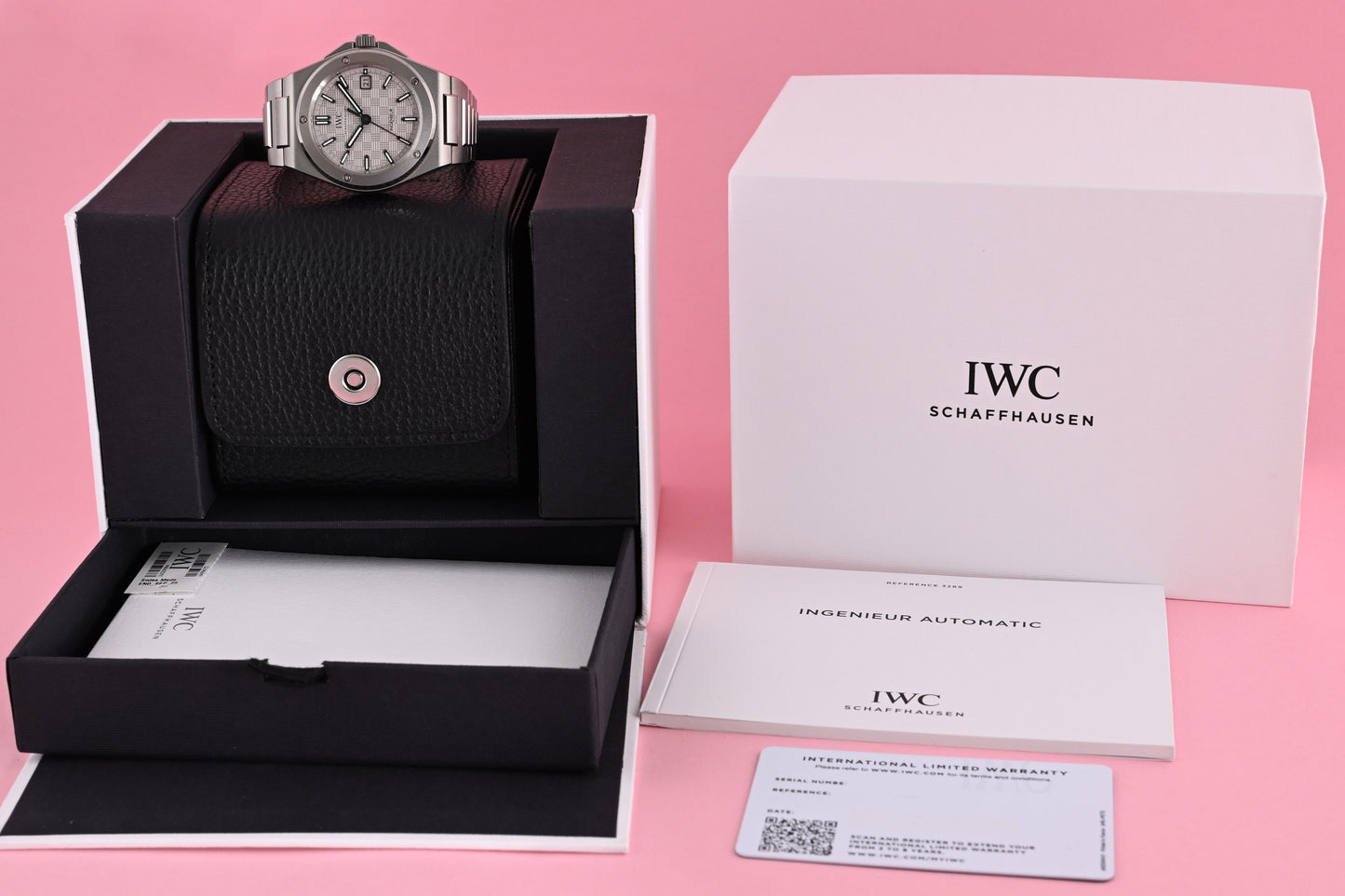 IWC Ingenieur Automatic Titan - Full Set - Like NEW