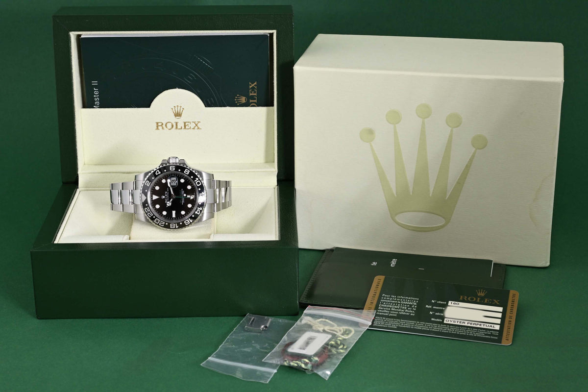 Rolex GMT Master II 116710LN - Full Set
