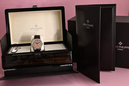 Patek Philippe Calatrava 6196P - Platinum - Salmon Dial - Full Set - 2025