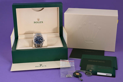 Rolex Oyster Perpetual Datejust 126234 - Blue Dia Dial - Full Set