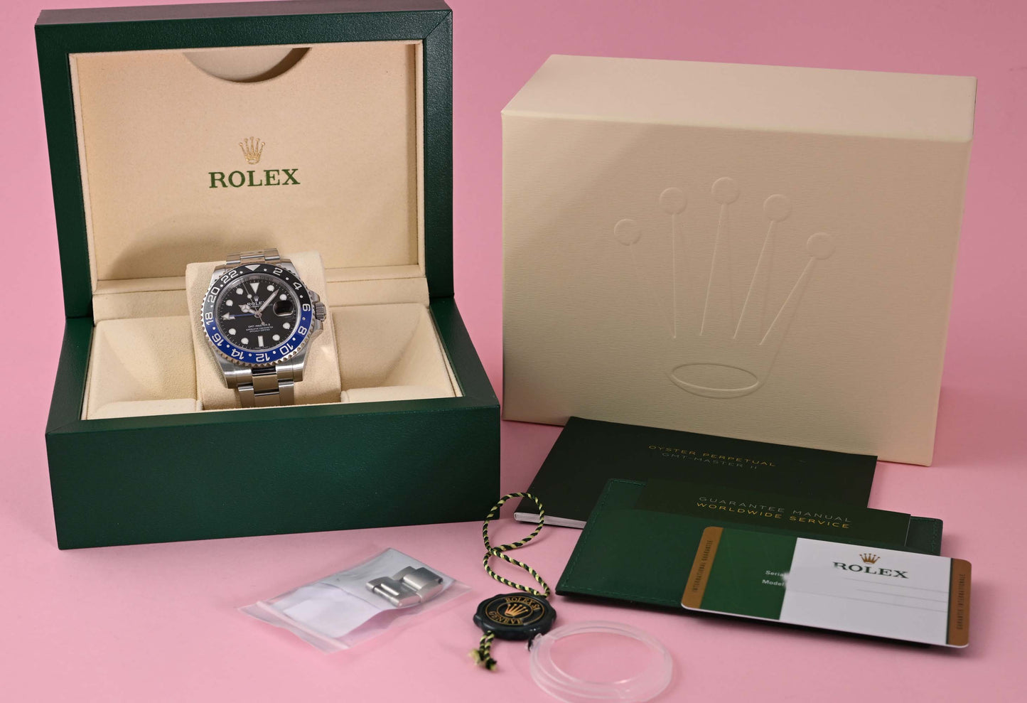 Rolex GMT Master II Batman 116710BLNR - Full Set - LC100