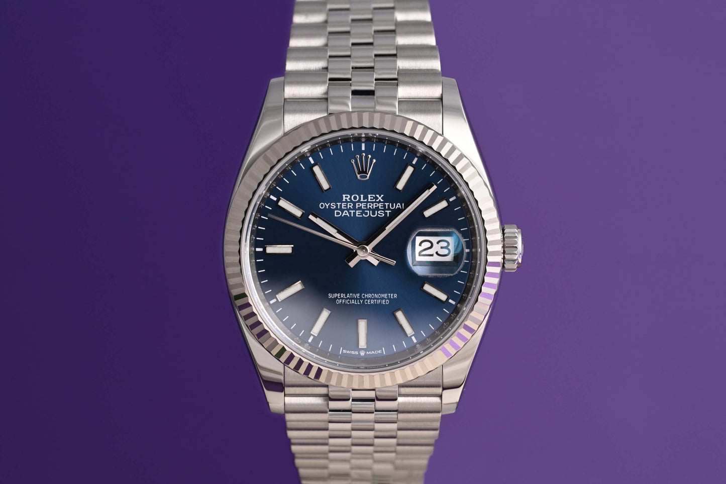 Rolex Oyster Perpetual Datejust 126234 - Blue Dial - Full Set