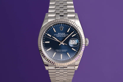 Rolex Oyster Perpetual Datejust 126234 - Blue Dial - Full Set