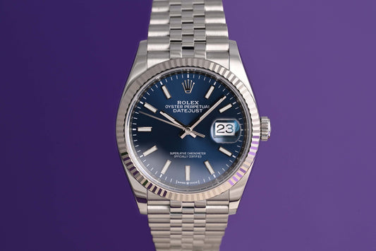 Rolex Oyster Perpetual Datejust 126234 - Blue Dial - Full Set