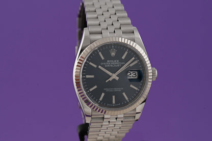 Rolex Oyster Perpetual Datejust 126234 - Blue Dial - Full Set