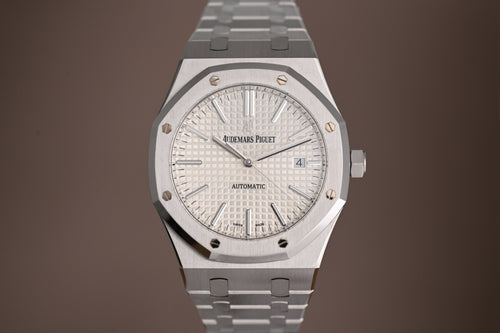 Audemars Piguet Royal Oak 41mm - 15400st - Silver Dial - Full Set