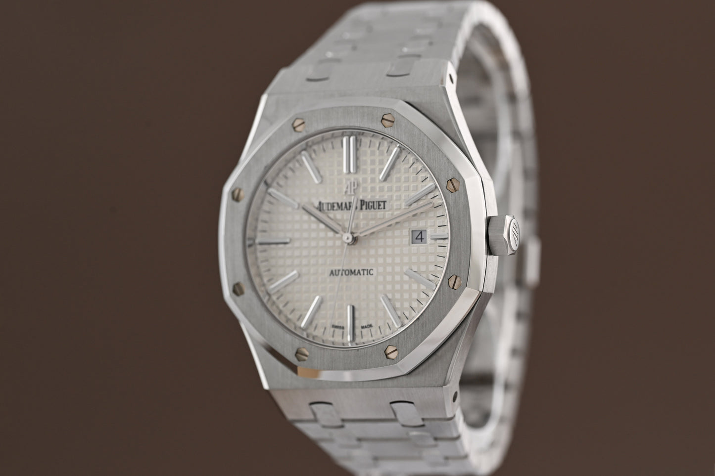 Audemars Piguet Royal Oak 41mm - 15400st - Silver Dial - Full Set