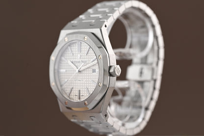 Audemars Piguet Royal Oak 41mm - 15400st - Silver Dial - Full Set