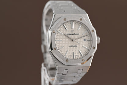 Audemars Piguet Royal Oak 41mm - 15400st - Silver Dial - Full Set