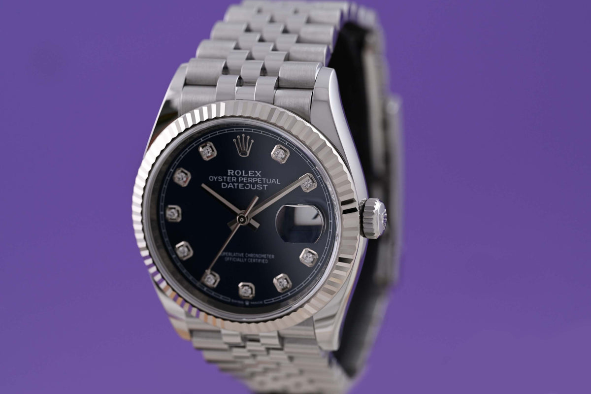 Rolex Oyster Perpetual Datejust 126234 - Blue Dia Dial - Full Set