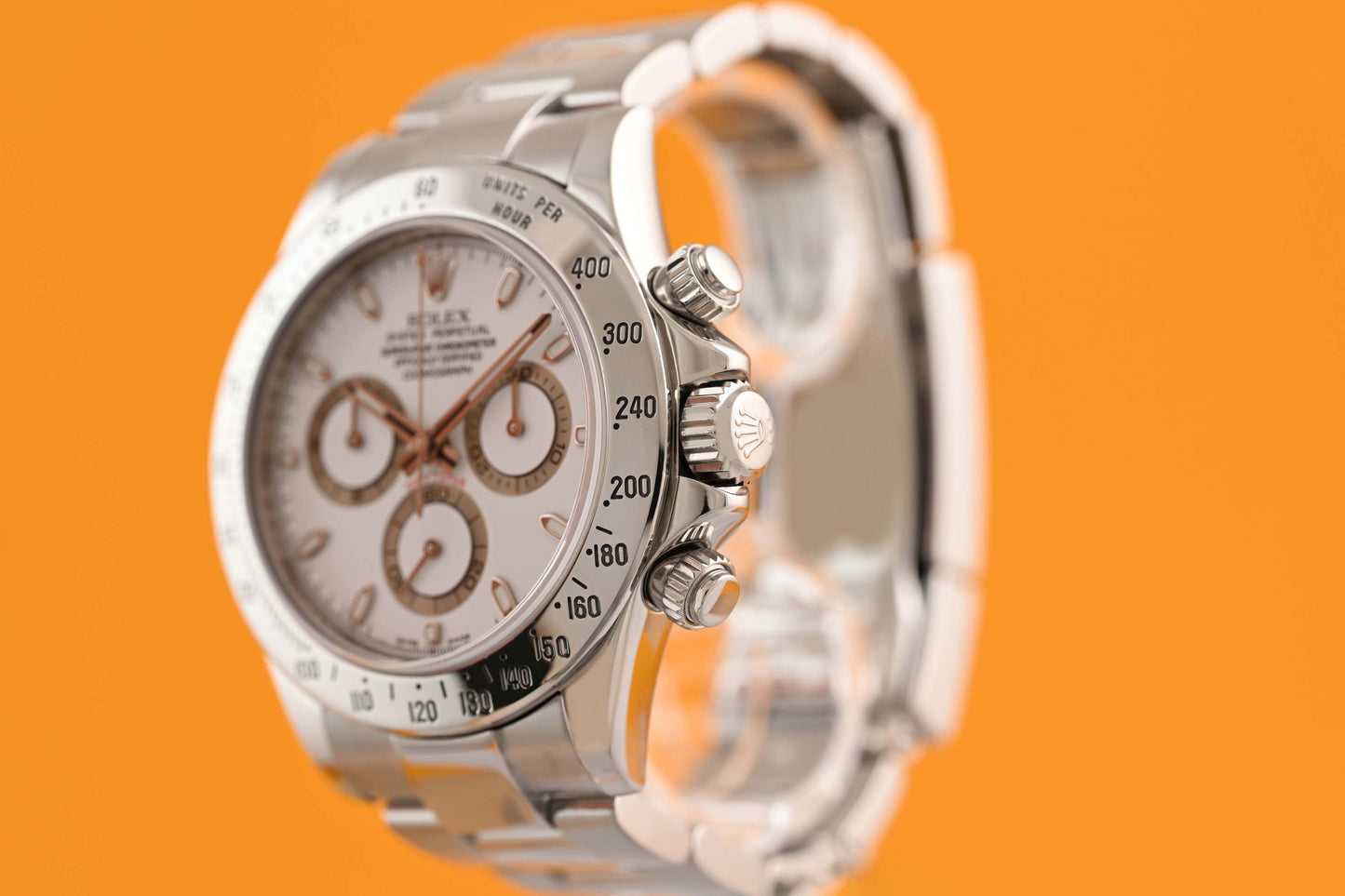 Rolex Daytona 116520 White Dial - Full Set - LC100